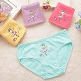 4pcs/lot fashion kids panties girls' briefs female child underwear lovely cartoon panties children clothing baby Girl Underwear