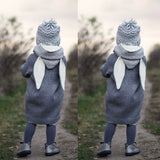 Cute Rabbit Ear Hooded Baby Coat