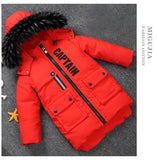 Baby  boy cotton padded warm down jacket