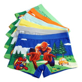 4pcs/lot Boys Baby Boy Children Underwear Boxers Underpants Kids Panties Panty Briefs Infant Teenagers 3-8Y