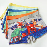 4pcs/lot Boys Baby Boy Children Underwear Boxers Underpants Kids Panties Panty Briefs Infant Teenagers 3-8Y