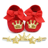 Fashion Flowers Princess First Walker Baby Girl Shoes