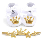 Fashion Flowers Princess First Walker Baby Girl Shoes