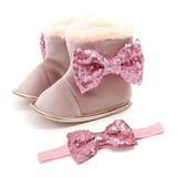 Fashion Flowers Princess First Walker Baby Girl Shoes