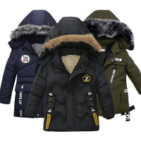 boys winter Cotton coats