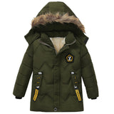 boys winter Cotton coats