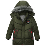 boys winter Cotton coats