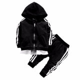 Baby Boy Cotton Zipper Jacket Pants