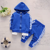 Baby Boy Cotton Zipper Jacket Pants