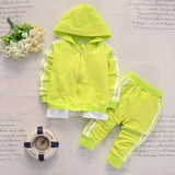 Baby Boy Cotton Zipper Jacket Pants