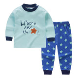 cotton underwear set babies home pajamas