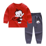 cotton underwear set babies home pajamas