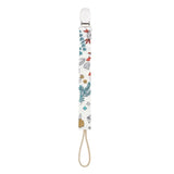 Baby Pacifier Clip Chain Cotton Linen Holder