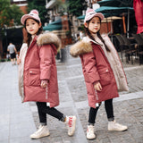 Girl Down Jackets Winter Fashion