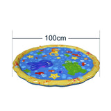 170cm Inflatable Spray Water Cushion Summer Kids Play Water Mat Lawn Games Pad Sprinkler Play Toys Outdoor Tub Swiming Pool