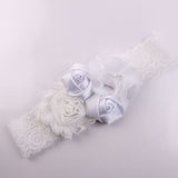 ideacherry Lace Baby Headband Chic Lace Flower Princess Girls Newborn Infant Headwear Bow Headdress for Toddler Hair Accessories