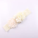 ideacherry Lace Baby Headband Chic Lace Flower Princess Girls Newborn Infant Headwear Bow Headdress for Toddler Hair Accessories