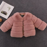 Winter Girls Elegant Fur Coats