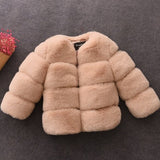 Winter Girls Elegant Fur Coats