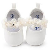 Fashion Flowers Princess First Walker Baby Girl Shoes