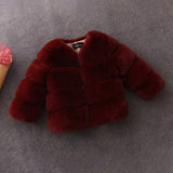 Winter Girls Elegant Fur Coats