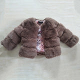 Winter Girls Elegant Fur Coats