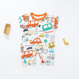 Baby Boy Cartoon Printing Jumpsuit