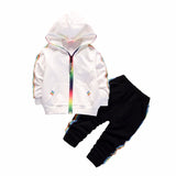 Baby Boy Cotton Zipper Jacket Pants