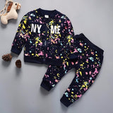 Baby Boy Cotton Zipper Jacket Pants