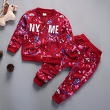 Baby Boy Cotton Zipper Jacket Pants