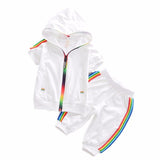 Baby Boy Cotton Zipper Jacket Pants