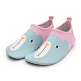 Children boys and girls anti-slip home barefoot kids slippers