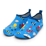 Children boys and girls anti-slip home barefoot kids slippers