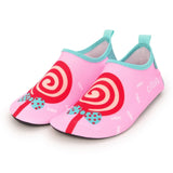 Children boys and girls anti-slip home barefoot kids slippers