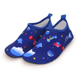 Children boys and girls anti-slip home barefoot kids slippers