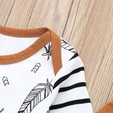 3 PCS Newborn Baby Boy Clothes Long Sleeve