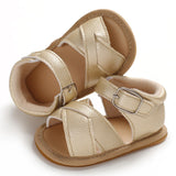 Girl Sandals Leather Soft Sole Shoes