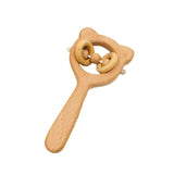 Beech Wood Bear Hand Teething Wooden Ring