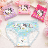 4pcs/lot fashion kids panties girls' briefs female child underwear lovely cartoon panties children clothing baby Girl Underwear