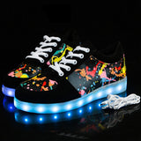 Size 27-41 Children Glowing Sneakers with Light Shoes Luminous Sneakers for Boys Girls Krasovki with Backlight Kid Luminous sole