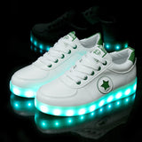 Size 27-41 Children Glowing Sneakers with Light Shoes Luminous Sneakers for Boys Girls Krasovki with Backlight Kid Luminous sole