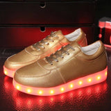 Size 27-41 Children Glowing Sneakers with Light Shoes Luminous Sneakers for Boys Girls Krasovki with Backlight Kid Luminous sole