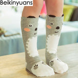 Baby Girls sock knee high Fox Cotton Cute Little Character Knee Socks Kid Clothing unisex Toddler Boot Socks Cartoon